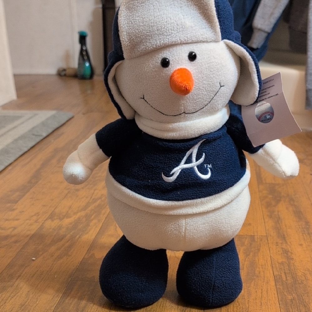 The Memory Company Snowman Plush